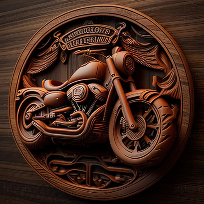 3D модель Harley Davidson Roadster (STL)